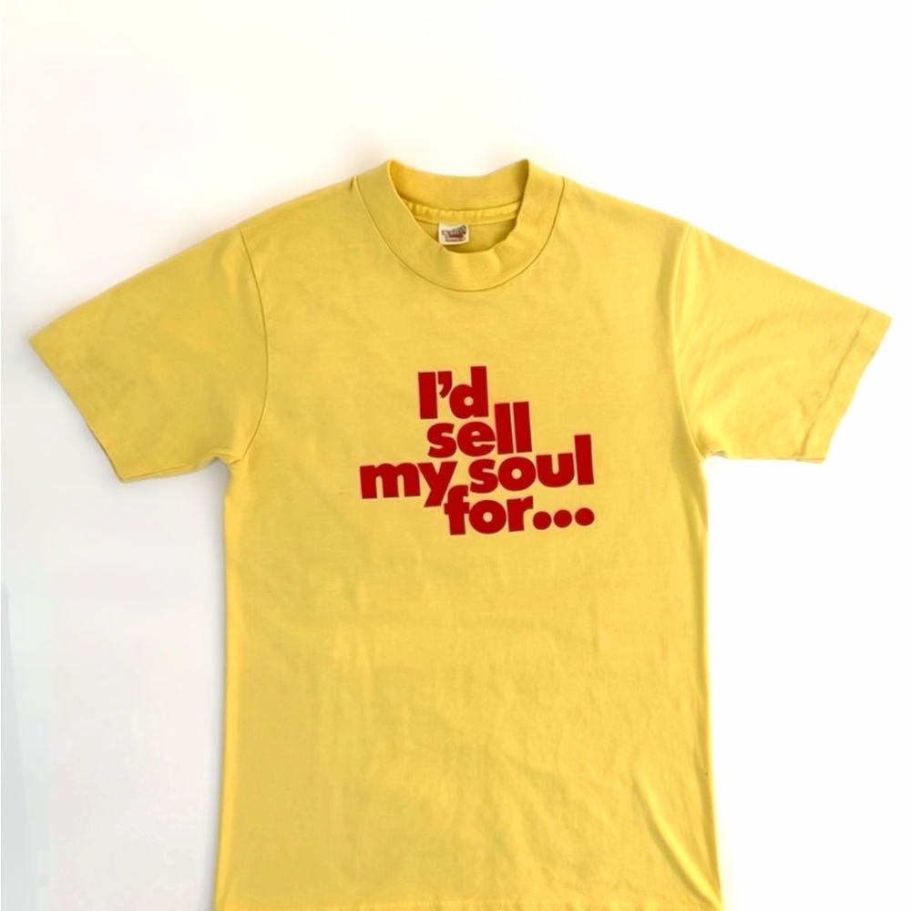 Rare Original Vintage 1970s promotional shirt for Casablanca Record and Filmwork